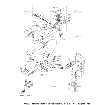 FRONT MASTER CYLINDER