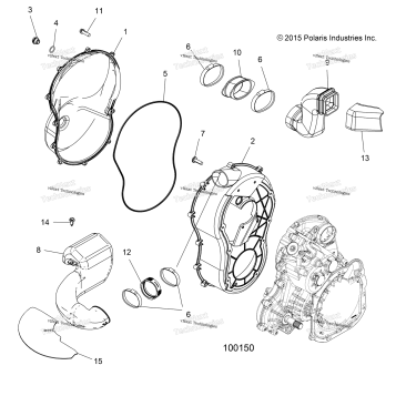BODY, CLUTCH COVER