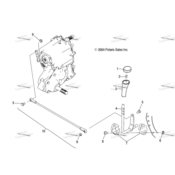 GEAR SELECTOR /AB/AC