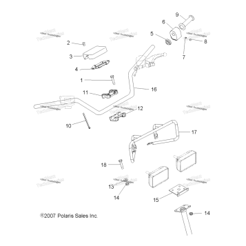 STEERING, HANDLEBAR & CONTROLS
