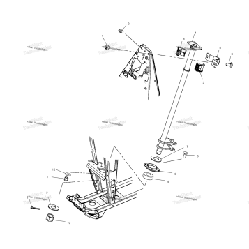 STEERING POST