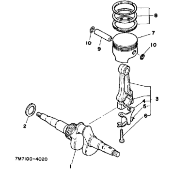 CRANKSHAFT - PISTON