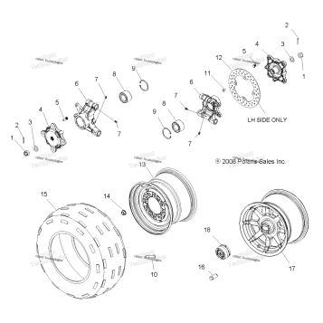 WHEELS, REAR