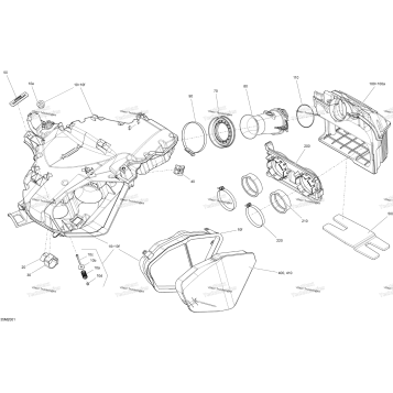 ENGINE - AIR INTAKE