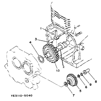 CAMSHAFT (YP20G)
