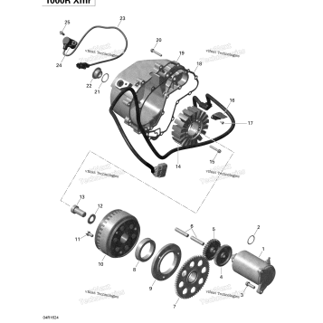 MAGNETO AND ELECTRIC STARTER - 1000R EFI