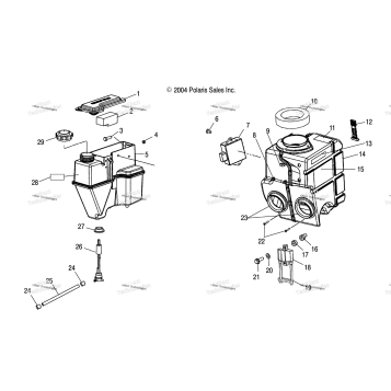 OIL TANK/AIR BOX /6EEA/6ESB/6EEB/8CS/8CE