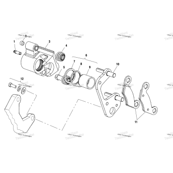 FRONT BRAKE A01CB32AA