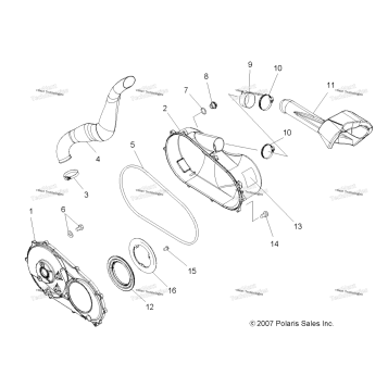 BODY, CLUTCH COVER