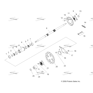 DRIVE TRAIN, REAR AXLE & HOUSING