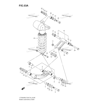 REAR CUSHION LEVER (MODEL K8/K9)