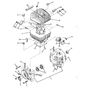 CRANKCASE & CYLINDER ASSEMBLY