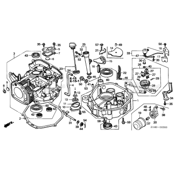CYLINDER@OIL PAN