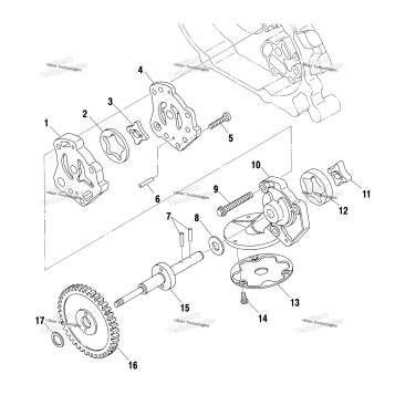 OIL PUMP A01CL50AA