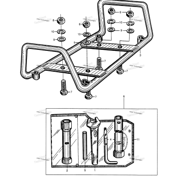 TOOLS + ENGINE BED