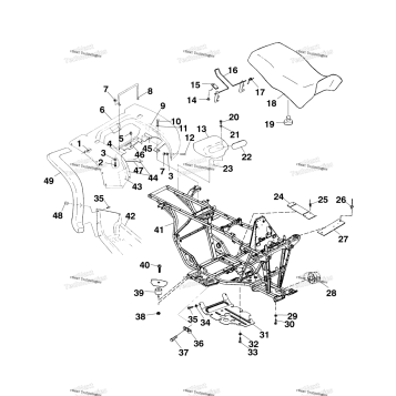 REAR CAB & SEAT