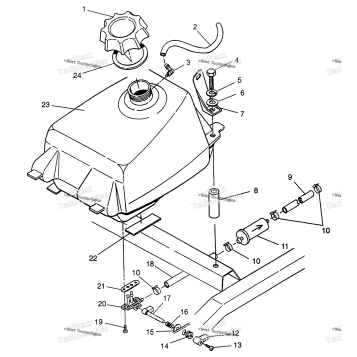 FUEL TANK MAGNUM 6X6 & MAGNUM 6X6 SWEDISH S968744