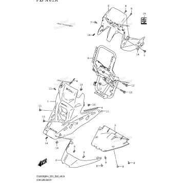 COWLING BODY