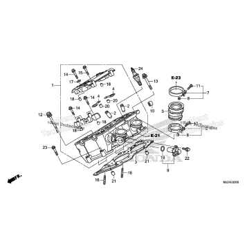 RIGHT CYLINDER HEAD