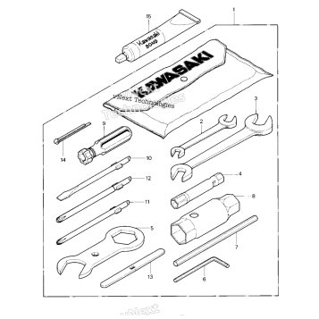 OWNER TOOLS ('82-'83 JS440-A6/A7)