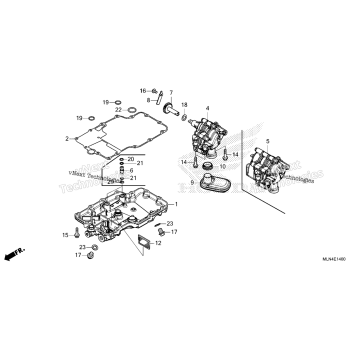 OIL PAN@OIL PUMP