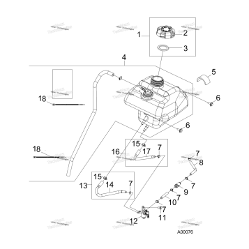 BODY, FUEL TANK & HOSES