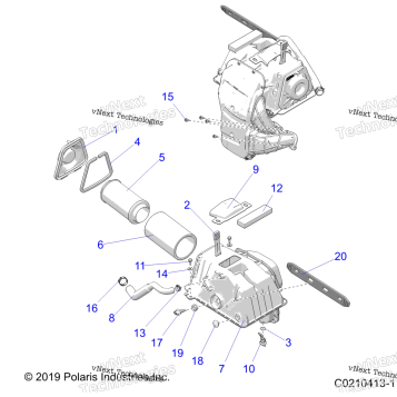 ENGINE, AIR INTAKE