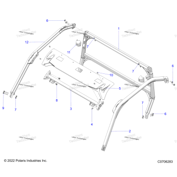 CHASSIS, CAB FRAME