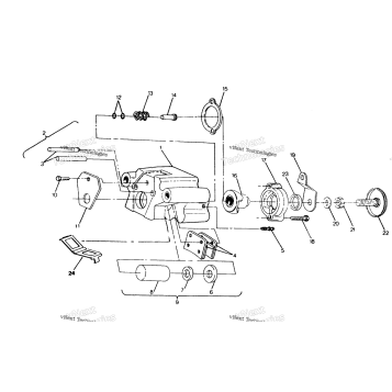 REAR BRAKE ASSEMBLY TRAIL BOSS UPDATE