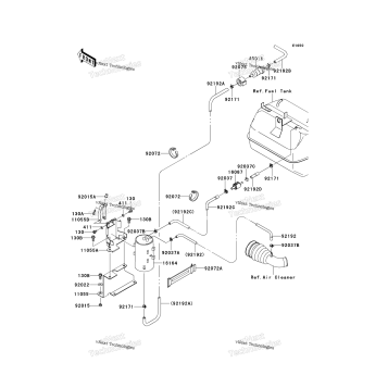 FUEL EVAPORATIVE SYSTEM (BBF)