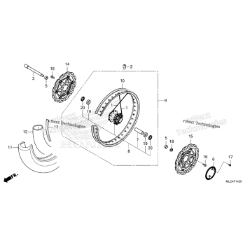 FRONT WHEEL