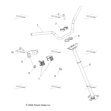 STEERING, POST & HANDLEBAR