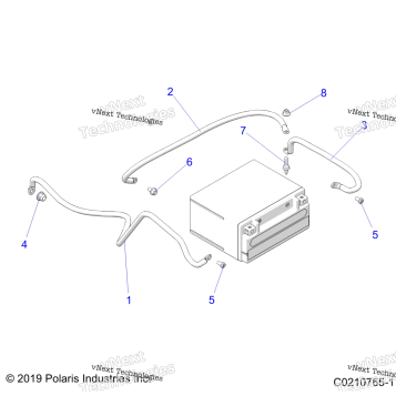 ELECTRICAL, BATTERY CABLES