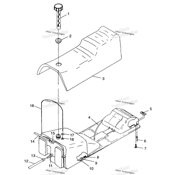 SEAT & GAS TANK
