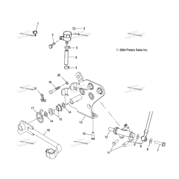 REAR BRAKE MASTER CYLINDER /AB/AC/FA
