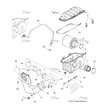 ENGINE, AIR INTAKE SYSTEM