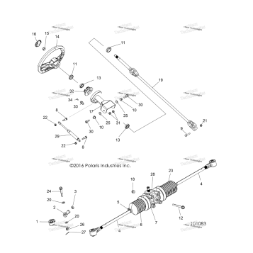 STEERING, STEERING ASM
