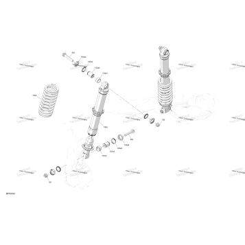 SUSPENSION - REAR SHOCKS - BUILT UP TO DECEMBER 31ST 2022