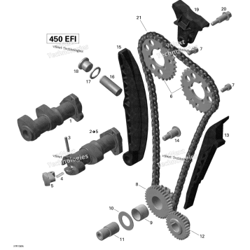 CAMSHAFTS AND TIMING CHAIN