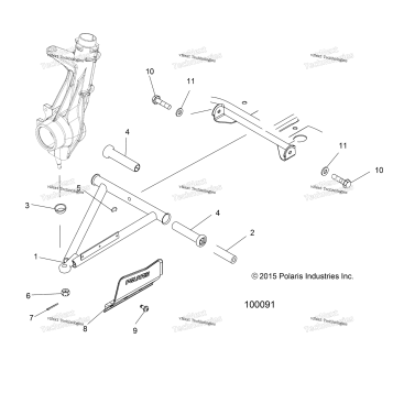 SUSPENSION, AARM & STRUT MOUNTING (100091]