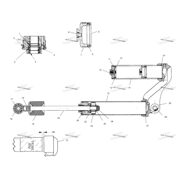 FOX SHOCK, GAS, RESERVOIR A01BA50AA