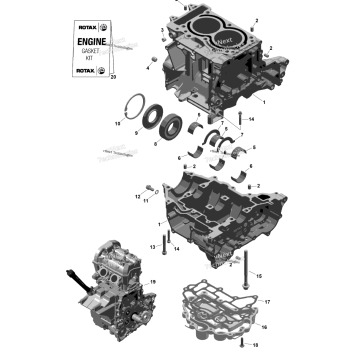 ROTAX - CRANKCASE
