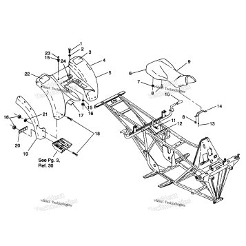REAR CAB ASSEMBLY 6X6 350L