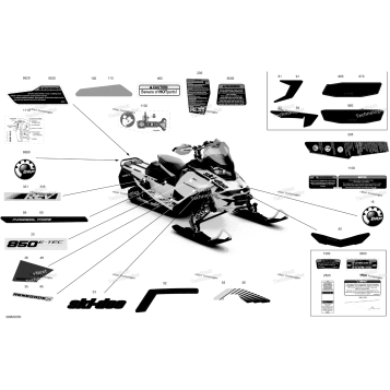 BODY - DECALS - X