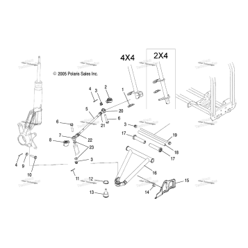 AARM, FRONT & TIE ROD /LD27AA/AB/AC/AD