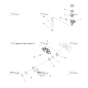 BRAKES, PEDAL & REAR MASTER CYLINDER