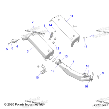 ENGINE, EXHAUST