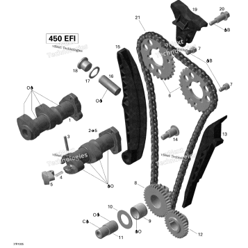 CAMSHAFT AND TIMING CHAIN