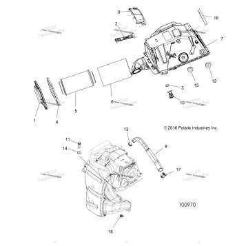 ENGINE, AIR INTAKE