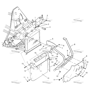 FRONT BUMPER & SHIELDS W968540